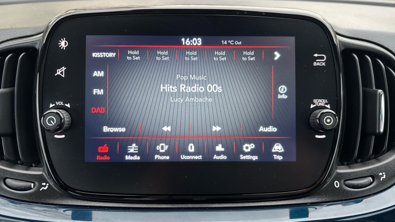 Fiat 500 1.0 Mild Hybrid Dolcevita [Part Leather] 3dr Petrol Hatchback